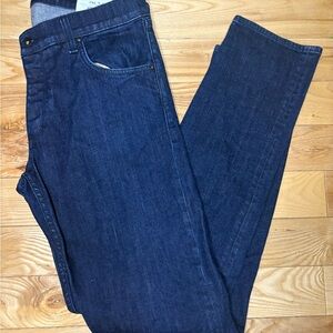 rag & bone Men's Dark Blue Straight Jeans